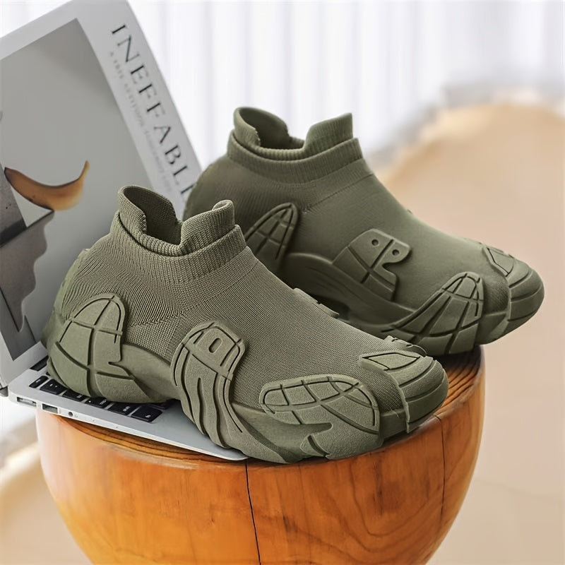 Izicathulo Zabesilisa Ezijwayelekile Ezinesitayela - I-Slip-On Efana Nesokisi Esitayela Esithandwayo