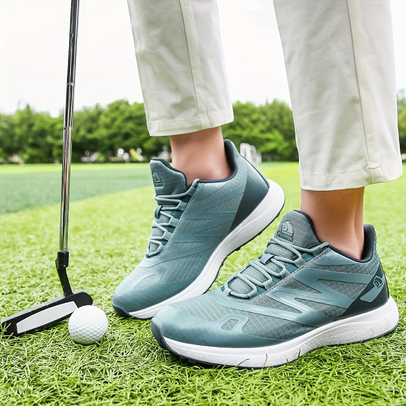 Men's Golf Shoes - Mesh Breathable Non-Slip Sneakers