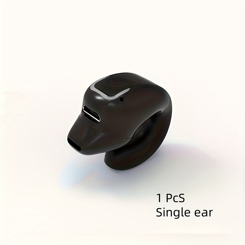 Wireless Earbuds with Long Battery Life, Phone Control & Voice Noise Cancellation - USB-C Charging, 5Th Gen 360° Open Clip Design for Sports & Work, Compatible with All Smartphones - The Superior Findings Depot