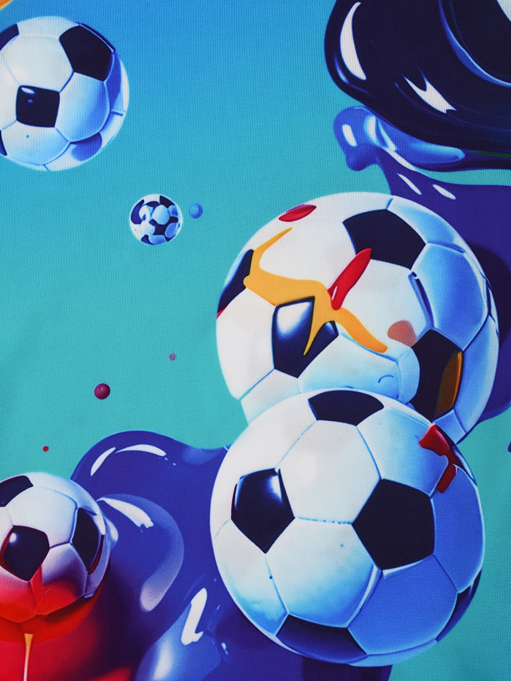 Hot-Selling ' And ' /Loungewear Sets, 3 Sets Randomly Selected. Stylish And Energetic Design, Suitable for All Seasons, Featuring Soccer Balls, Motorcycles, Planets, And Dinosaurs. Skin-Friendly, Soft, And Comfortable., Perfe - The Superior Findings Depot