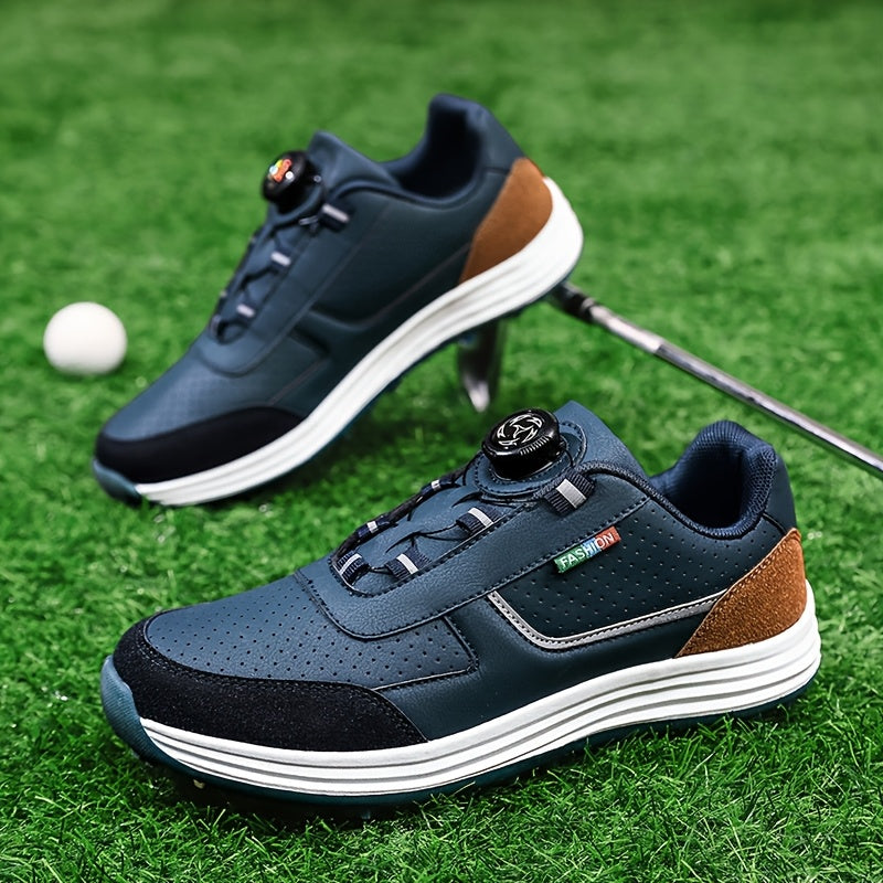 Men's Fashion Breathable Golf Shoes - All-Weather Professional