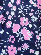 2pcs Girls' Clothing Party Slogan Large Glasses Print Pattern Drop Shoulder Irregular Hem Design Loose Short Sleeve T-Shirt + Floral Print Skinny Nine-Tenths Bottoms Set Girls' Summer Outfit Holiday Gift Girls' Fashion Casual - The Superior Findings Depot