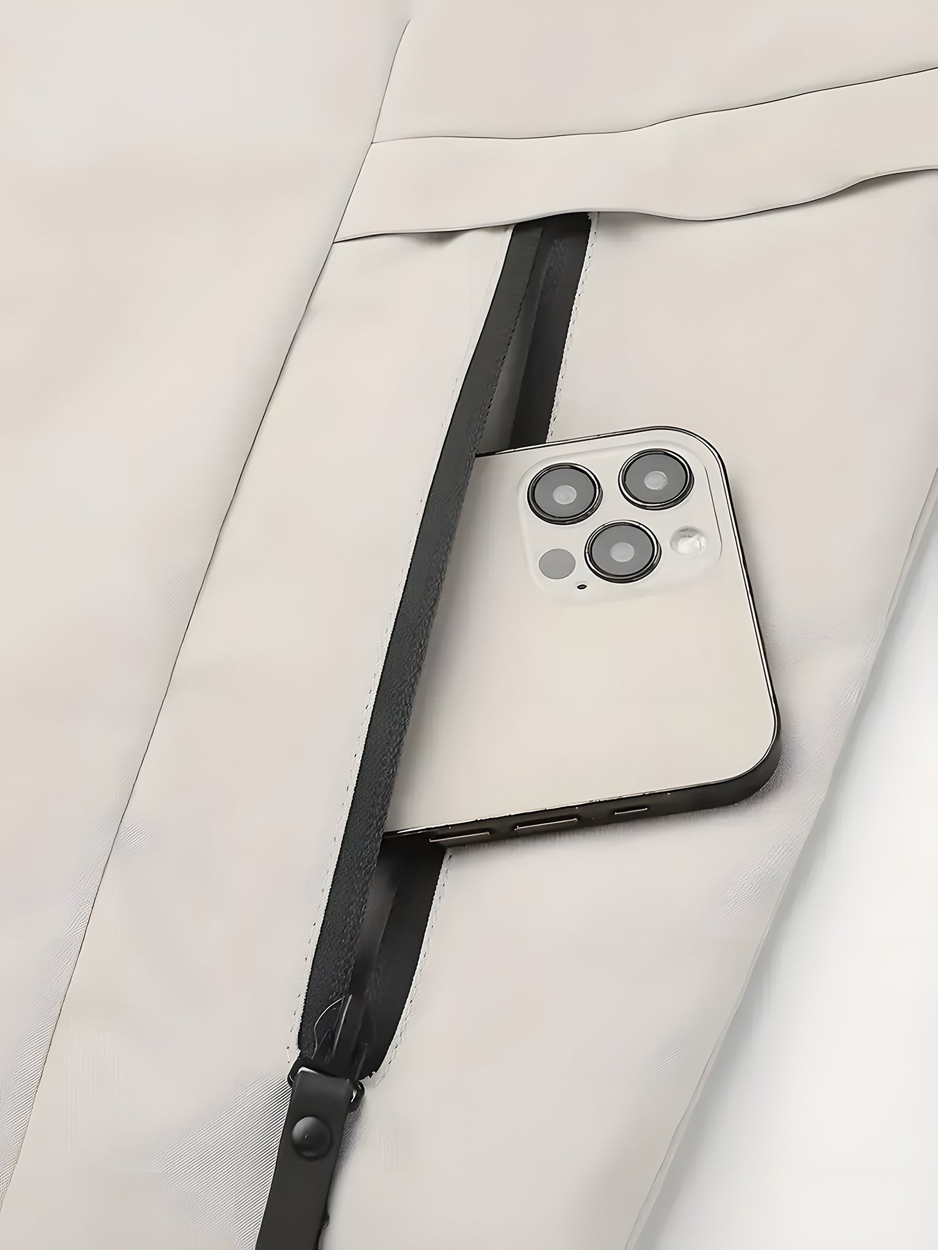 Ijazi Lamadoda Eline-K-Way Hooded - Izingubo Zangaphandle Ezilula Zasentwasahlobo Zasekwindla