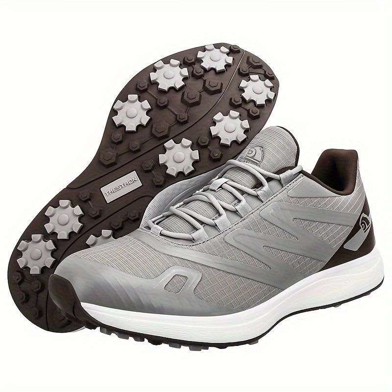 Men's Golf Shoes - Mesh Breathable Non-Slip Sneakers