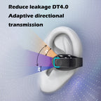 Wireless Earbuds with Long Battery Life, Phone Control & Voice Noise Cancellation - USB-C Charging, 5Th Gen 360° Open Clip Design for Sports & Work, Compatible with All Smartphones - The Superior Findings Depot
