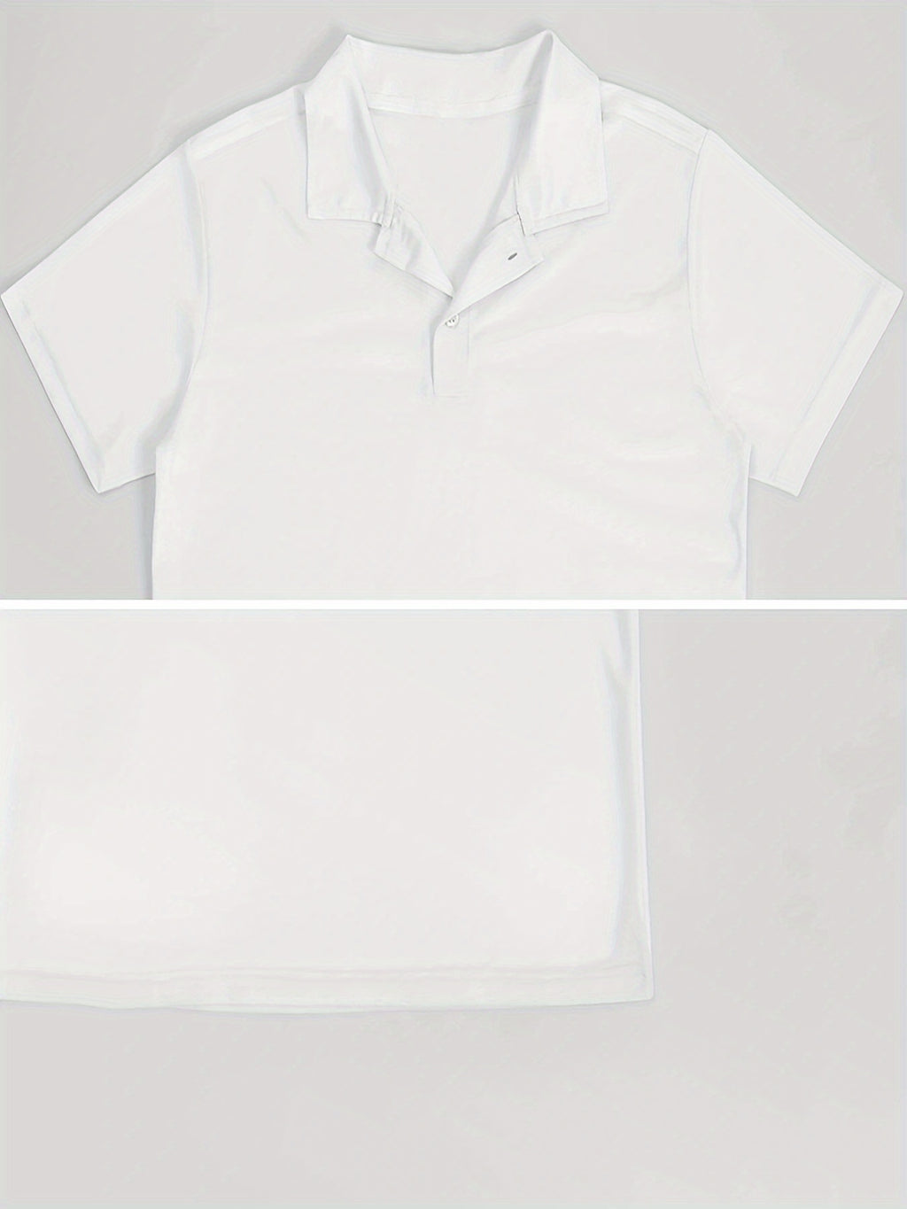 I-Polo Yasehlobo Yabesilisa Engenziwa Ngokwezifiso - Ukudotshwa Kwezitropiki Nokugoba Okuyi-3D