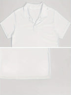 I-Polo Yasehlobo Yabesilisa Engenziwa Ngokwezifiso - Ukudotshwa Kwezitropiki Nokugoba Okuyi-3D