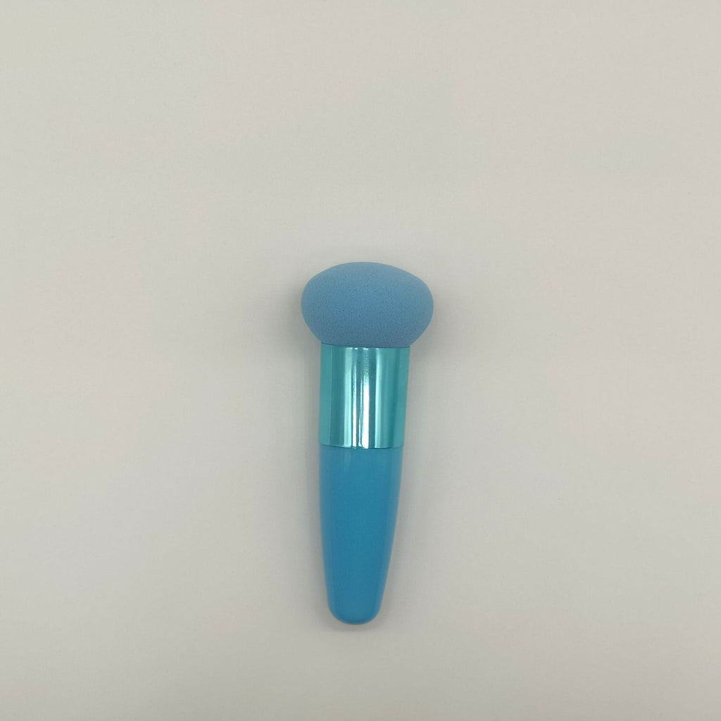 1pc Premium Mushroom-Shaped Foundation Makeup Sponge with Handle - Soft, Gentle, Unscented, NR Natural Latex, Easy to Clean, Perfect for Flawless Makeup Application - Beauty Blender Cosmetics - The Superior Findings Depot