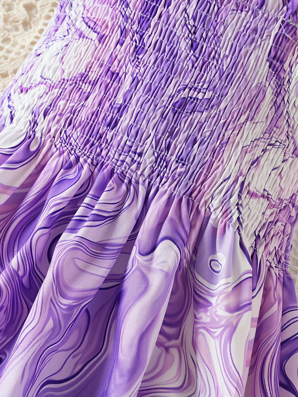 4pcs Girls' Floral Print Sleeveless Dresses - Off-Shoulder Princess Party Dresses with Ruffled Skirts, Light Blue & Pink Floral Patterns, Perfect for Summer Events, Princess Dresses for Girls, Event Attire, Offshoulder Design - The Superior Findings Depot