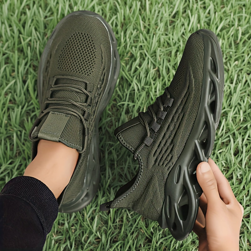 Izicathulo Zabesilisa Eziphefumulayo Ze-Mesh - Ukumuncwa Kwe-Soft Sole Shock Okulula