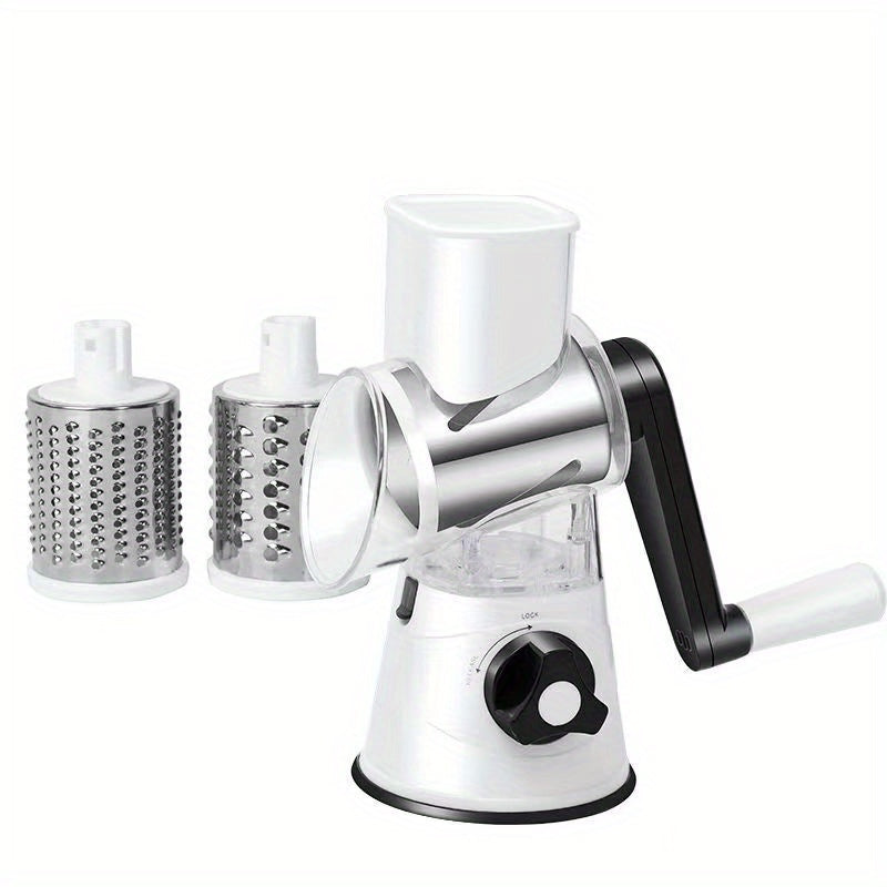 I-Professional Tabletop Rotary Cheese Grater - Ama-Blade Amathathu Angashintshaniswayo