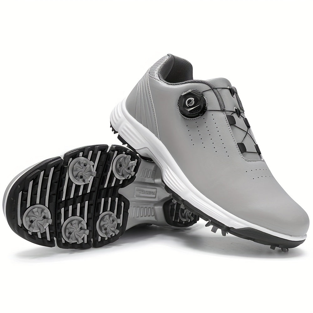 THESTRON Men's Lightweight Golf Shoes - Non-Slip TPU Sole