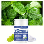 9D White Remineralizing Hydroxyapatite Tooth Powder, Tooth Whitening Powder, Deep Cleaning, Fresh Breath, Ideal for Oral Health & Hygiene Gift for Women Men, Breath Freshener, Toothpaste, Tooth Cleaning Powder for Daily Life - The Superior Findings Depot