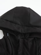 Ijazi Labesilisa Elinesitayela Sezemidlalo Eline-Hooded - Ibhomu Lephethini Lejiyomethri