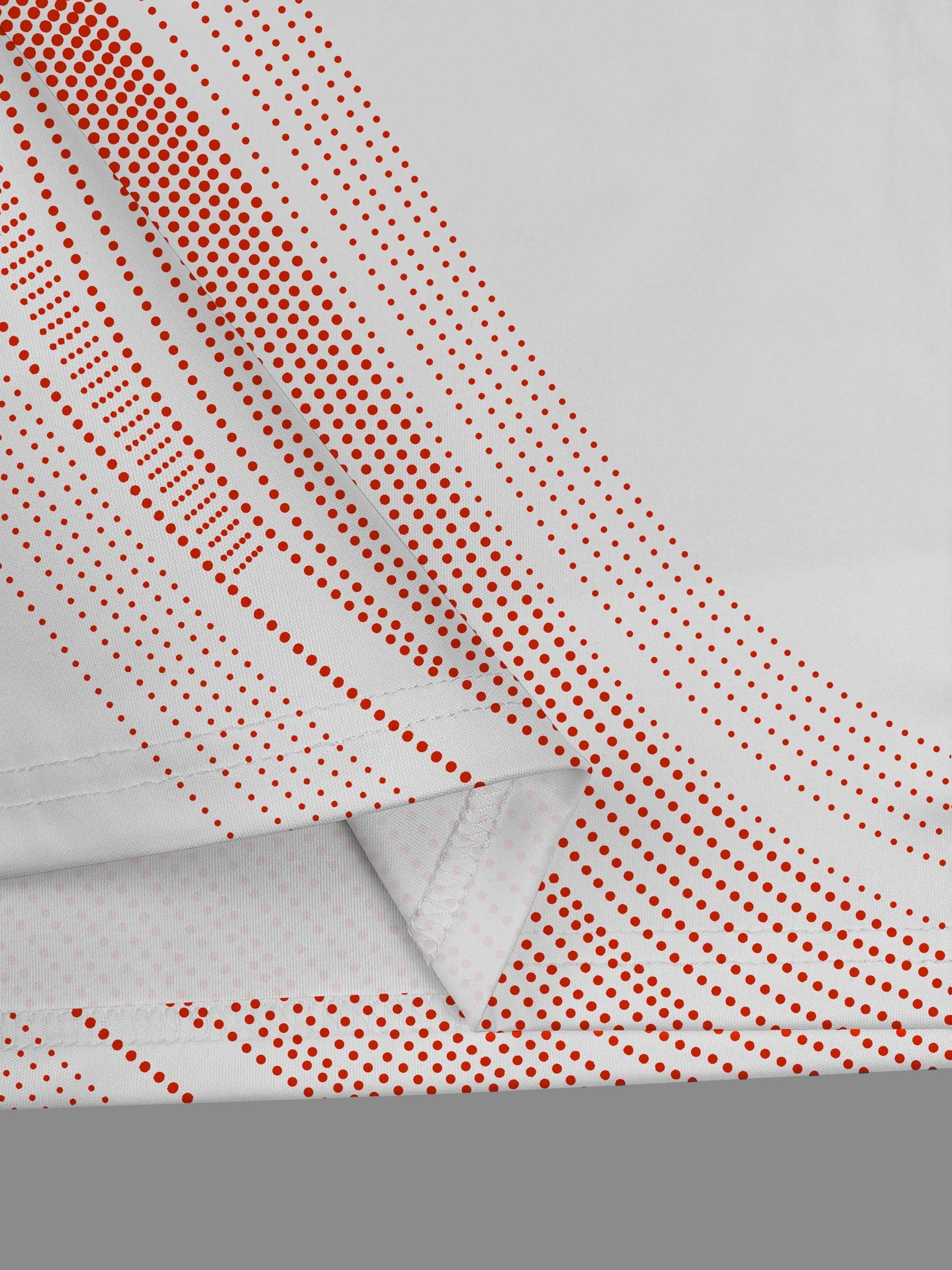 Men'S Classic White & Blue Polo Shirt with 3D Golf Ball Print - Breathable Summer Casual Wear, Regular Fit, Button-Up Collar, Lightweight Fabric for Golf, Park & Casual Attire, Golf Shirt, Park Attire, Sporty Style, Comfortab