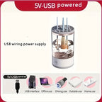 USB-Powered Makeup Brush Cleaner - Battery-Free, Odorless, Essential Beauty Tool Accessory, for Return School - The Superior Findings Depot