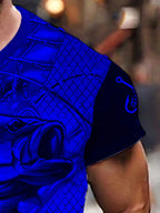 Ihembe Lenhlanzi Labesilisa Eliprintiwe Nge-3D | Lifanele Imisebenzi Yangaphandle Yasehlobo, Ukudoba, Nokugibela Ibhayisikili | Intamo Yabasebenzi, Ukulingana Okuvamile, Indwangu Elula Kancane