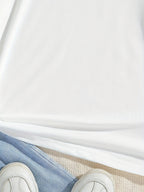 7pcs Girls' Cute Short Sleeve Blouses - 7 Different Styles (Styles May Vary by Color/Pattern) - Soft Round Neck Summer Tops, Machine-Washable Polyester Shirts for Girls to Pre, Spring/Summer Casual Wear - The Superior Findings Depot