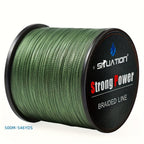 300/500M 4-Strand Multifilament PE Braided Fishing Line - Super Strong Anti-abrasion, Smooth Long Casting, 328/546YDS, 10/20/30/40/80LB (4.54/9.07/13.61/18.14/36.29KG) Pull, Durable and Reliable for Fishing Enthusiasts - The Superior Findings Depot