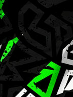 Amabhulukwe Asebhishi Asesitayeleni Aphrintiwe Ngejiyometri Yabesilisa - Intambo Yokudweba Edizayini Ye-3D