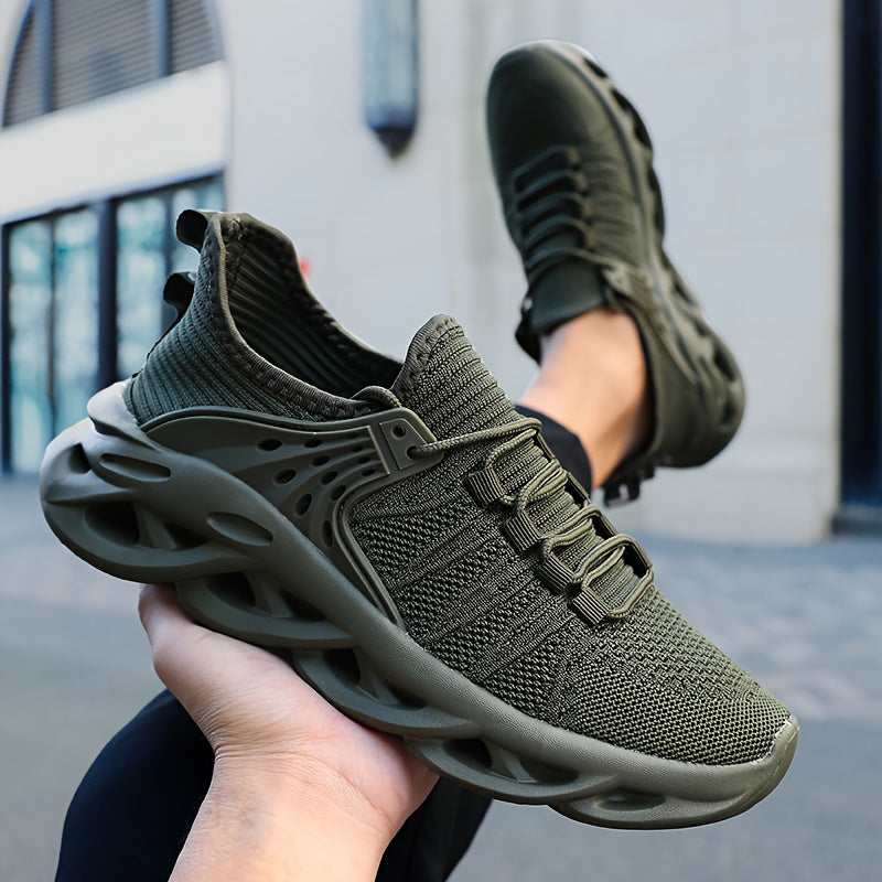 Izicathulo Zokugijima Eziphefumulayo Zabesilisa - I-Shock Absorption Soft Sole