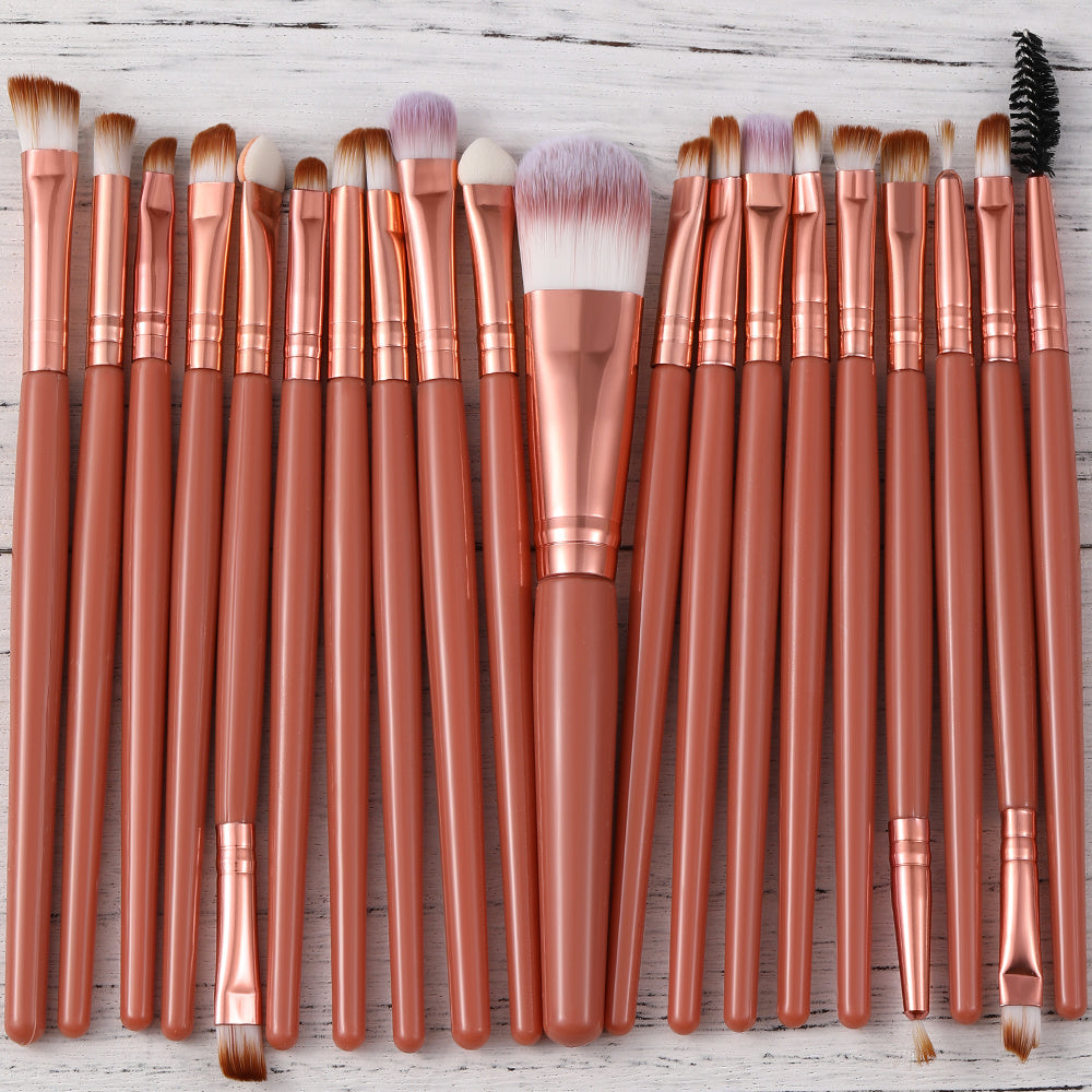 20-Piece Professional Eye Makeup Brush Set - Perfect for Creating Flawless Looks! - The Superior Findings Depot