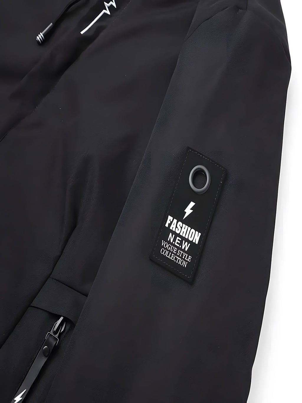 Ijazi Lamadoda Eline-K-Way Hooded - Izingubo Zangaphandle Ezilula Zasentwasahlobo Zasekwindla