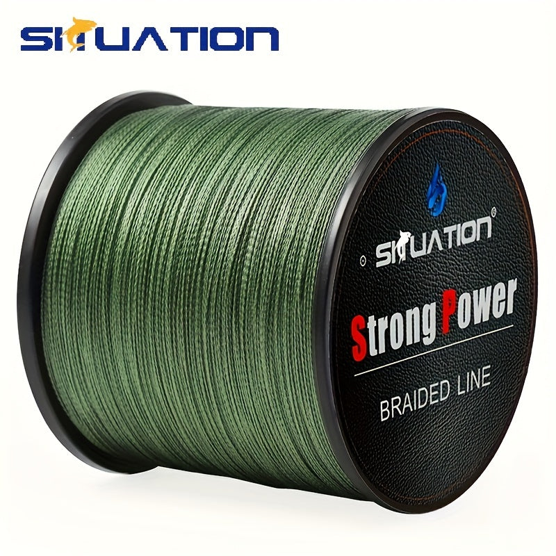 300/500M 4-Strand Multifilament PE Braided Fishing Line - Super Strong Anti-abrasion, Smooth Long Casting, 328/546YDS, 10/20/30/40/80LB (4.54/9.07/13.61/18.14/36.29KG) Pull, Durable and Reliable for Fishing Enthusiasts - The Superior Findings Depot