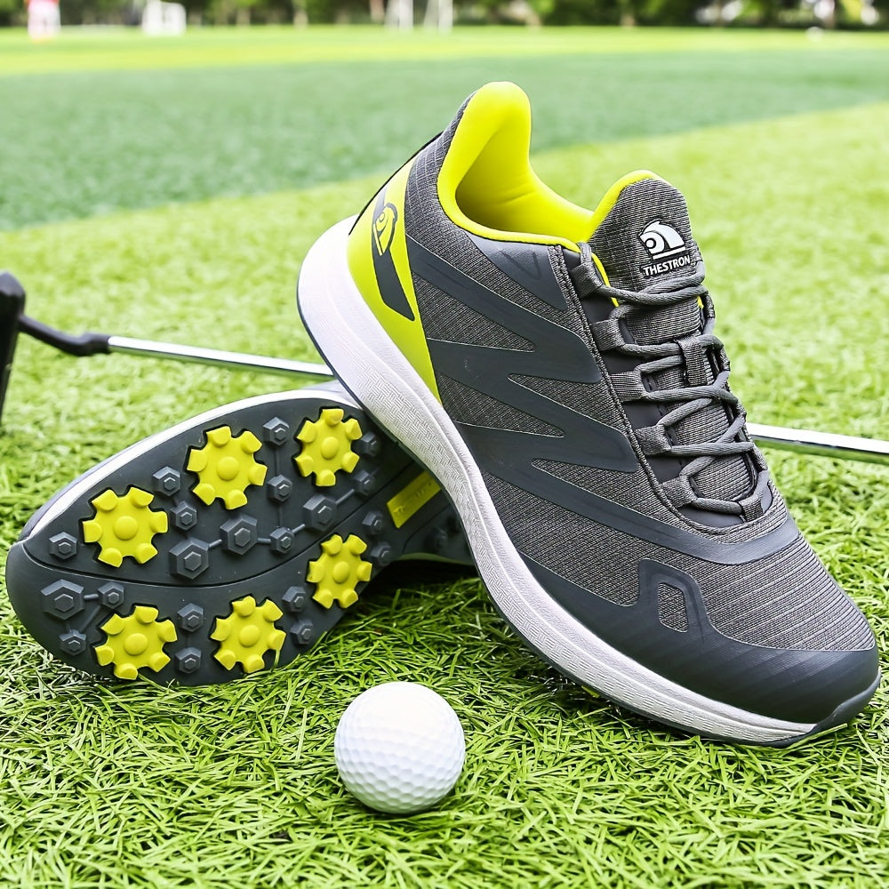 Men's Golf Shoes - Mesh Breathable Non-Slip Sneakers