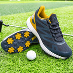 Men's Golf Shoes - Mesh Breathable Non-Slip Sneakers