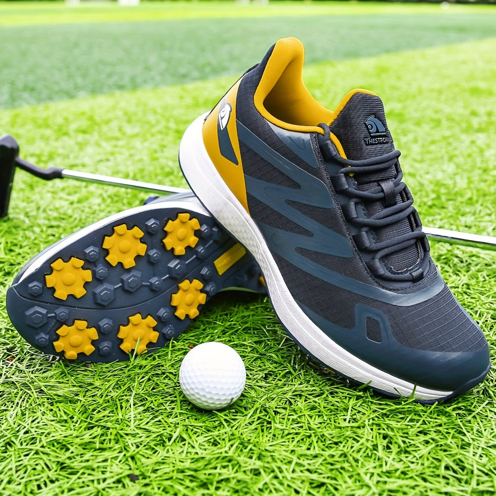 Men's Golf Shoes - Mesh Breathable Non-Slip Sneakers