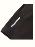 3pcs Men'S Summer Sports Shorts - Breathable Quick-Dry Fabric, Drawstring Waist with Zipper Pockets, Lightweight & Comfortable for Running, Hiking, Outdoor Activities - Black, Navy Blue, Dark Gray - Perfect Gift for Active Me - The Superior Findings Depot