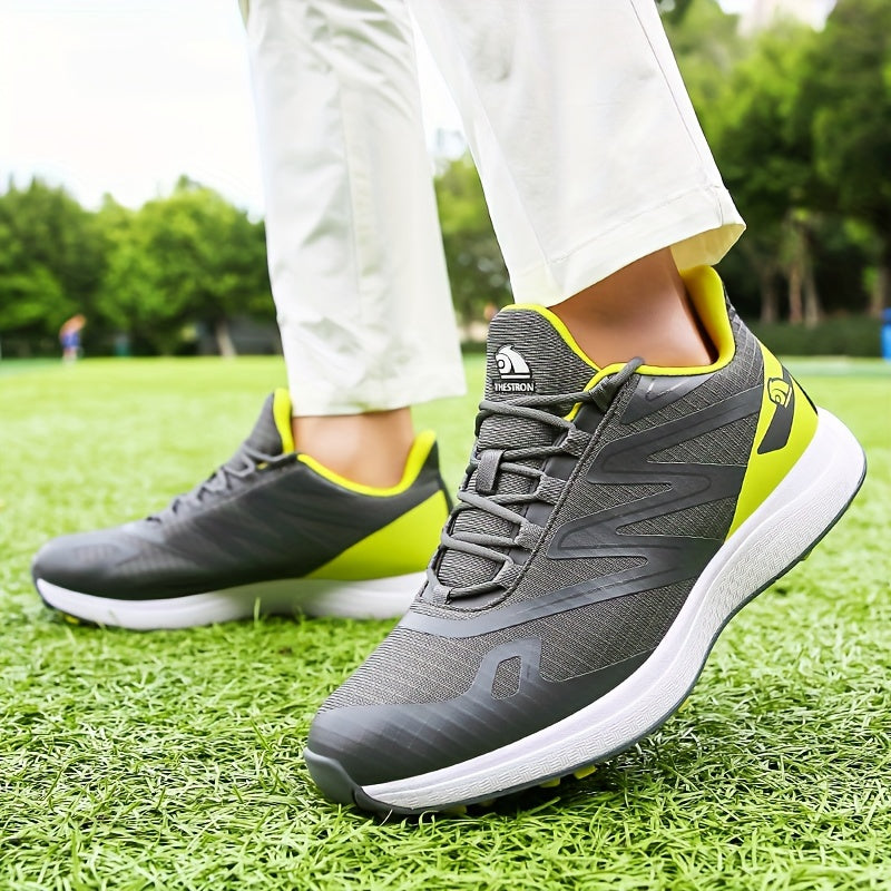 Men's Golf Shoes - Mesh Breathable Non-Slip Sneakers