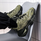 Izicathulo Zokugijima Zabesilisa Emgwaqweni - I-Olive Green kanye ne-Black Accent