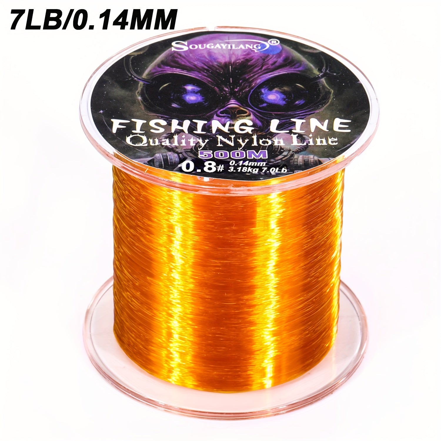 Sougayilang 500m/547yds Fishing Line, Wear-resistant Nylon Line, Fishing Accessories - The Superior Findings Depot