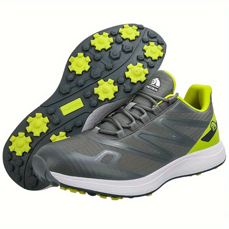 Men's Golf Shoes - Mesh Breathable Non-Slip Sneakers