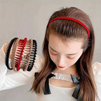 Hair Clip Frosted Color Headband Women's Non-slip Band Teeth Simple Pressure Headband Face Headband Hair Accessories - The Superior Findings Depot