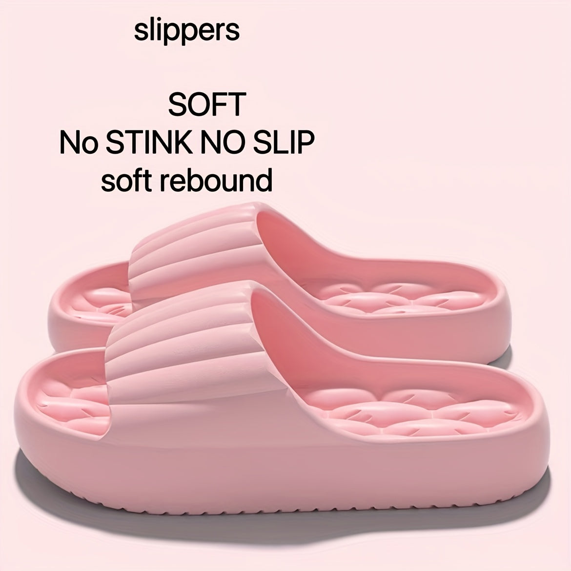 [Soft EVA Slippers] Soft Comfortable Women's EVA Slide Slippers | Non-Slip Indoor/Outdoor House Shoes with Rounded Toe, Washable All-Season Design, Multi-Color Options, Minimalist Slipper, Durable Sole, Cushioned Insole - The Superior Findings Depot