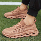 Izicathulo Zabesilisa Eziphefumulayo Ze-Mesh - Ukumuncwa Kwe-Soft Sole Shock Okulula