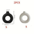2pcs Black and White Combination Simple Plastic Ceramic Vase, Modern Home Decor for Living Room Dining Table Centerpiece, Hollow Round Flower Pot Suitable for Living Room, Kitchen, Office - Decoration - The Superior Findings Depot