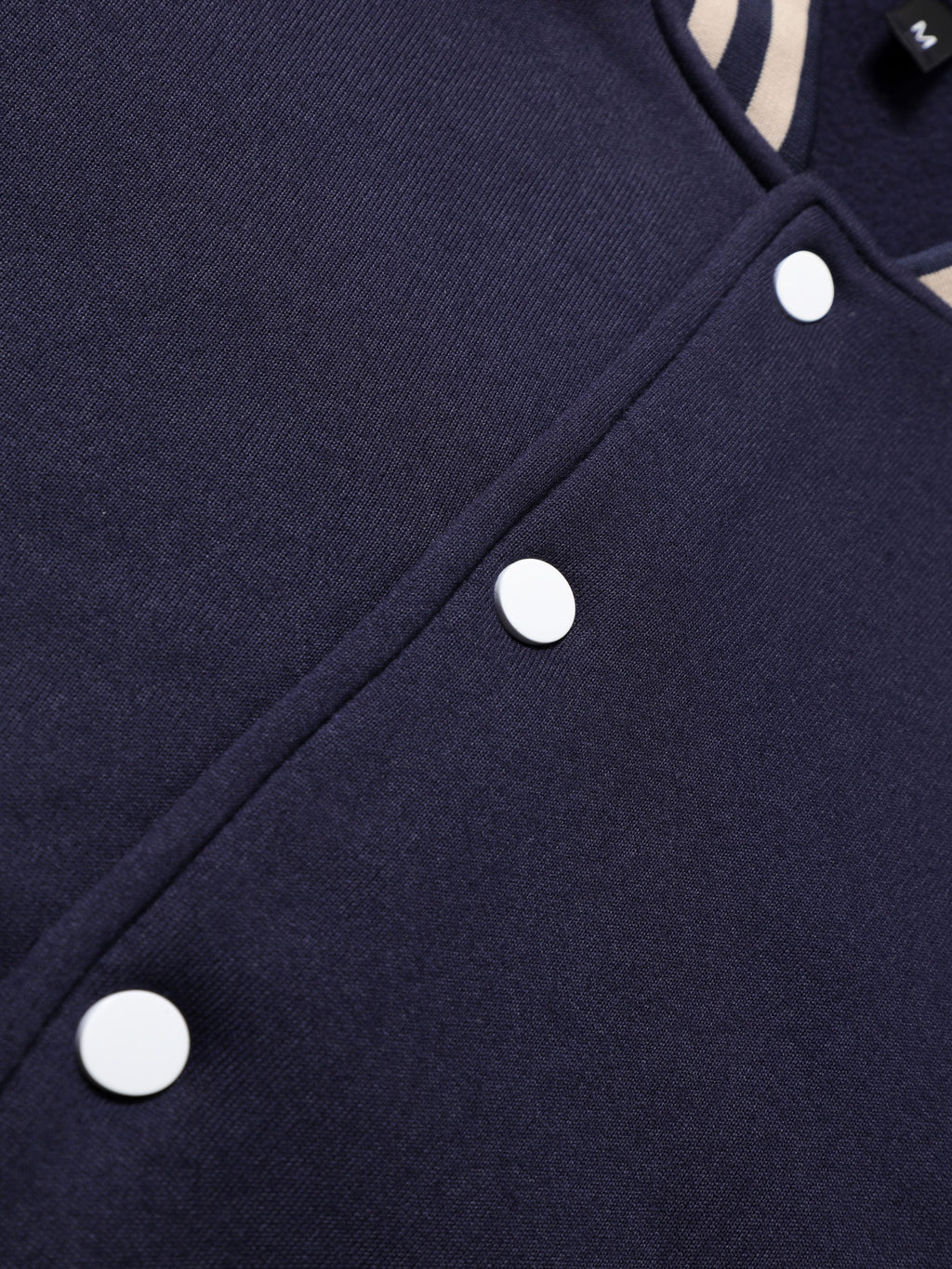 Warm Letter Print Star Pattern Embroidery Varsity Jacket, Men's Casual Color Block Button Up Jacket For Spring Fall School Baseball - The Superior Findings Depot