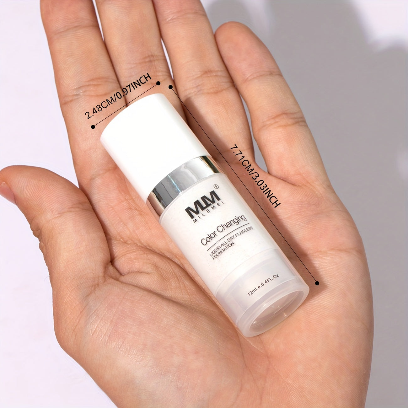 Magic Color-Changing BB Cream Set for men & Women, Buy 2 Get 1 Free 3pcs, Temperature-Activating Oil Control Foundation, Cream Formula with buildable Coverage, Long-Lasting for all Light Beige Types, Medium, White Shades, Tra - The Superior Findings Depot