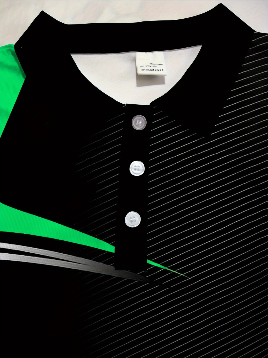 Men's Color Blocked Short Sleeve Golf Shirts - Casual Regular Fit