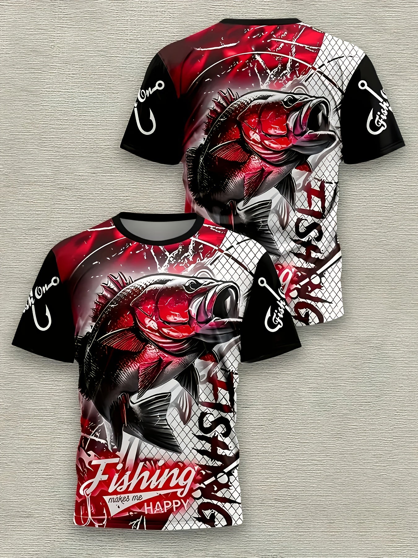 Ihembe Lomthandi Wokudoba Wabesilisa - I-Fish Hook &amp; Bass Graphic