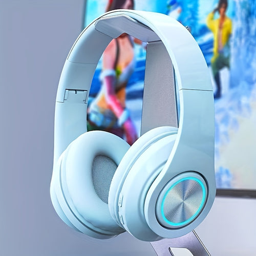 39 Luminous Wireless Headphones with Plug-in, Wired and Wireless Multifunctional Use - The Superior Findings Depot