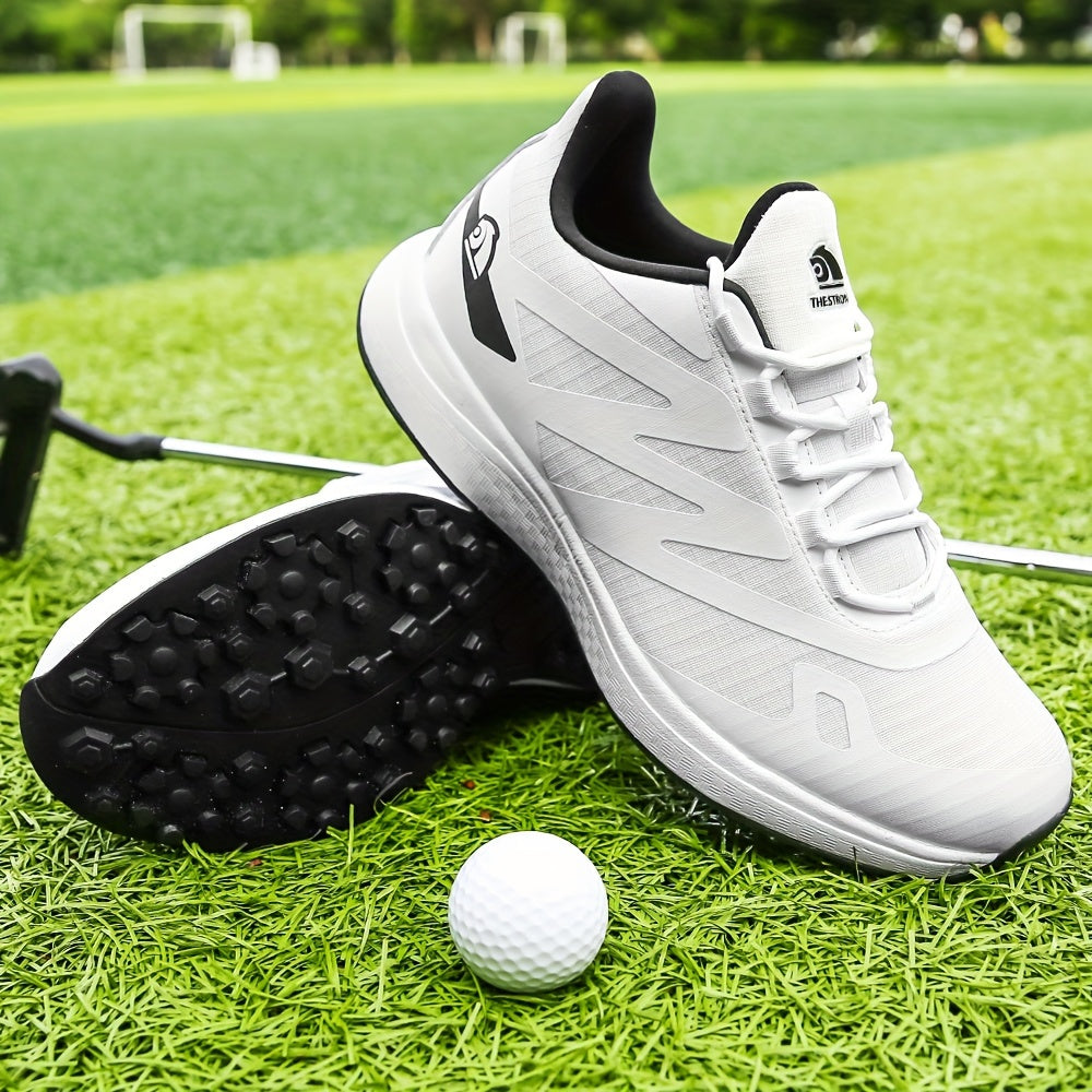 Men's Golf Shoes - Mesh Breathable Non-Slip Sneakers