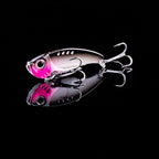 X-FIN Metal VIB Fishing Lure - 7g/0.25oz, 10g/0.35oz, 15g/0.53oz Jig Vibrate Hard Bait with Spinner, Saltwater & Freshwater Compatible, Zinc Alloy, Ideal for Bass, Pike, and Perch, Fishing Tackle|Vibrating Lure|Durable Fishin - The Superior Findings Depot