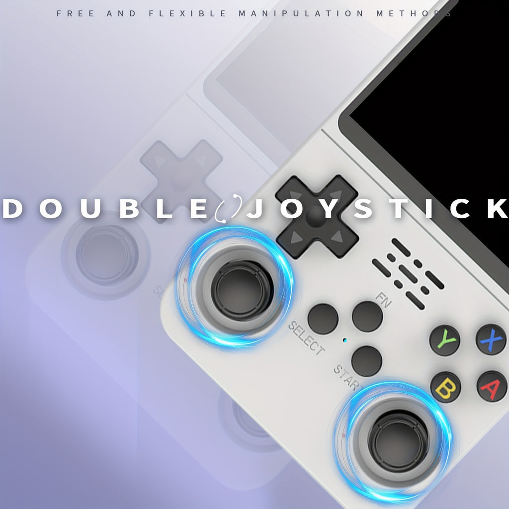 Retro Handheld Game Console R36S / 7 Colors Available / 3.5" Screen Classic Entertainment / 64GB Portable Gaming Device with USB Charging & Rechargeable Battery / Plug and Play - The Superior Findings Depot