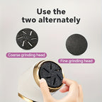 MIGUAN Rechargeable Electric Remover Machine - Portable Digital Foot & Hand File with LCD Display, Professional Pedi Care for Cracked Heels, Dead Beige, Pedicure, Ideal Gift for Diabetics & Sensitive - The Superior Findings Depot