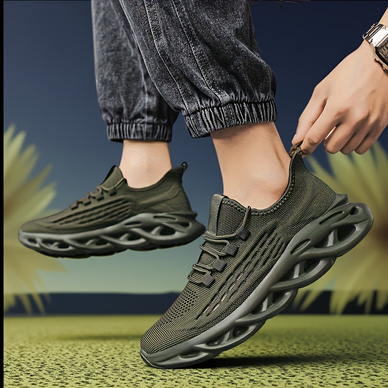 Izicathulo Zabesilisa Eziphefumulayo Ze-Mesh - Ukumuncwa Kwe-Soft Sole Shock Okulula